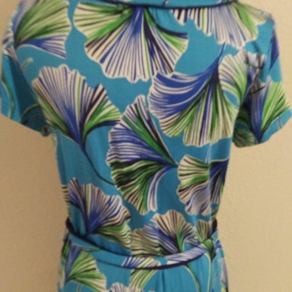 Lili Pulitzer Floral Blue Dress - Picture 5 of 7